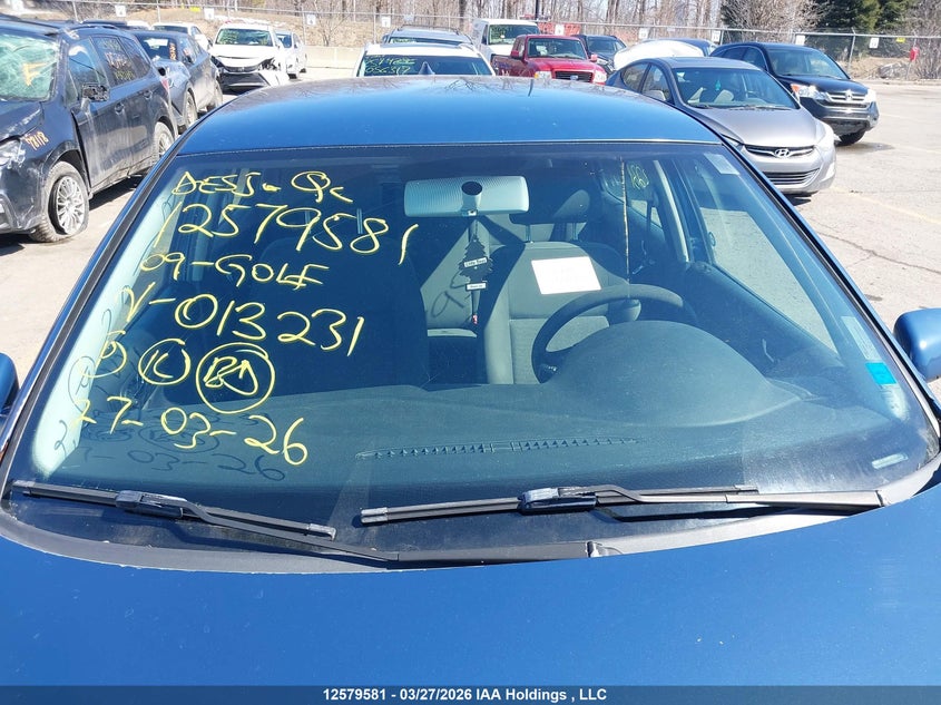 2009 Volkswagen City Golf VIN: 9BWEL41J694013231 Lot: 12579581