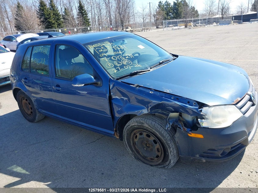 2009 Volkswagen City Golf VIN: 9BWEL41J694013231 Lot: 12579581