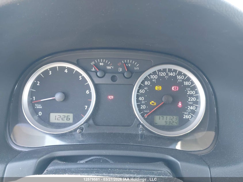 2009 Volkswagen City Golf VIN: 9BWEL41J694013231 Lot: 12579581