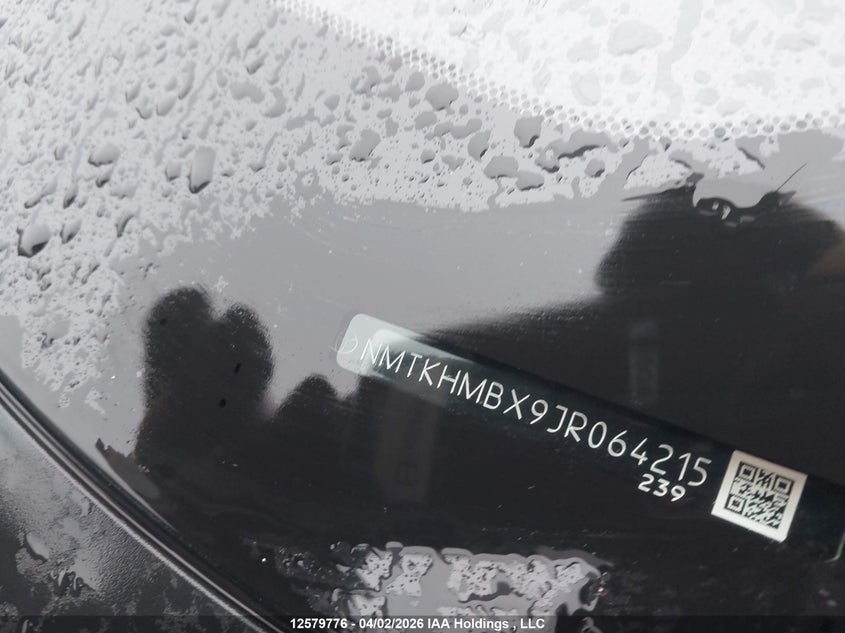 2018 Toyota C-Hr Xle VIN: NMTKHMBX9JR064215 Lot: 12579776