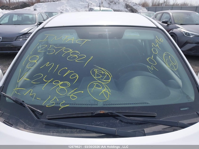 2018 Nissan Micra VIN: 3N1CK3CP6JL249816 Lot: 12579821