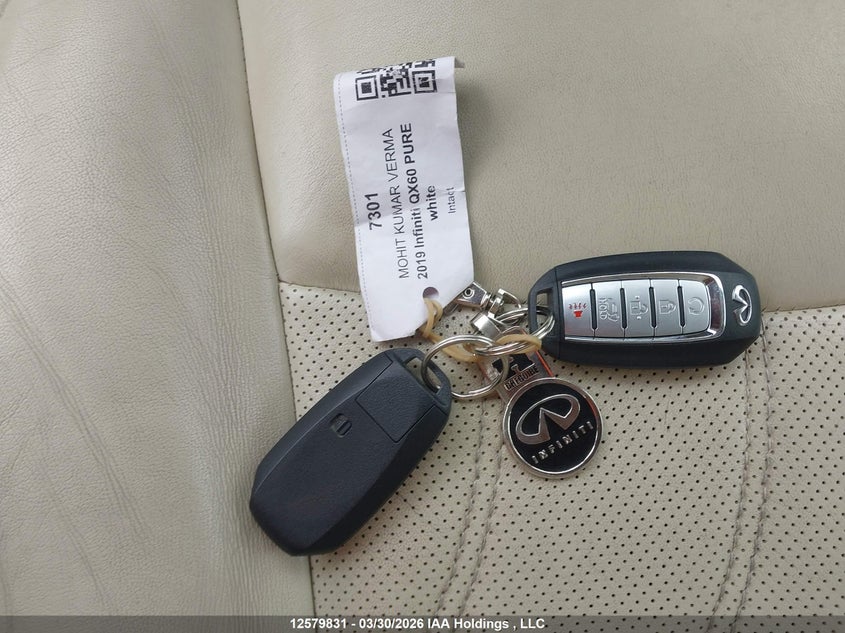 2019 Infiniti Qx60 VIN: 5N1DL0MM6KC560754 Lot: 12579831