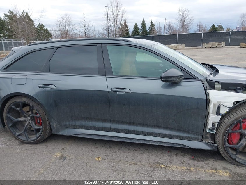 2025 Audi Rs 6 Avant 4.0T Performance VIN: WUA1DBF20SN902802 Lot: 12579877
