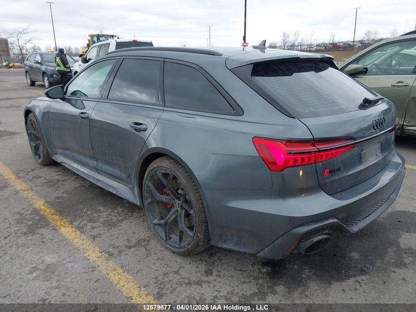 Vin: wua1dbf20sn902802, lot: 2975088, audi rs 6 avant 4.0t performance 20253