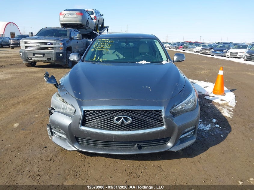 2014 Infiniti Q50 Premium/Sport VIN: JN1BV7AR5EM690735 Lot: 12579980