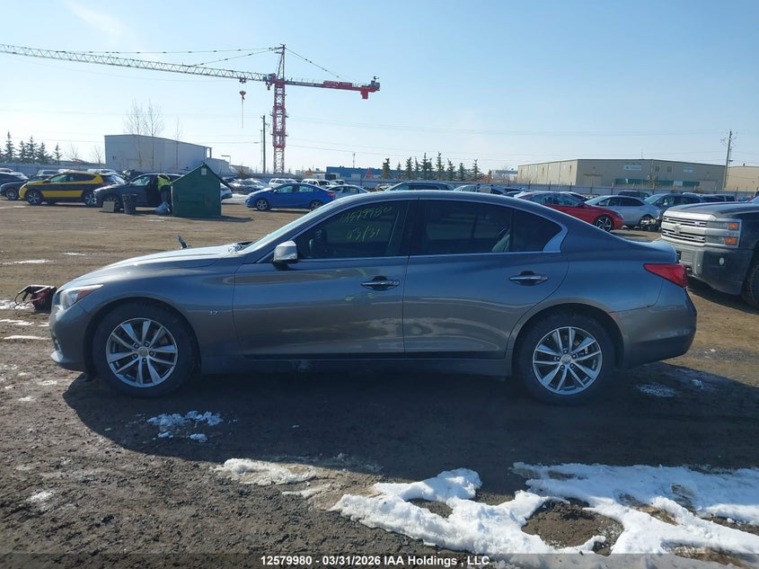 2014 Infiniti Q50 Premium/Sport VIN: JN1BV7AR5EM690735 Lot: 12579980