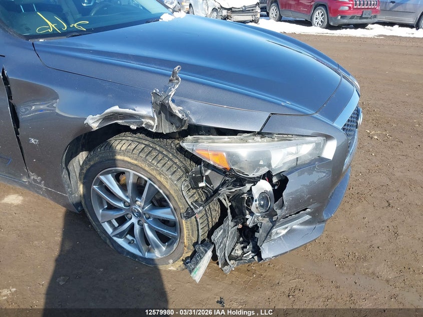 2014 Infiniti Q50 Premium/Sport VIN: JN1BV7AR5EM690735 Lot: 12579980