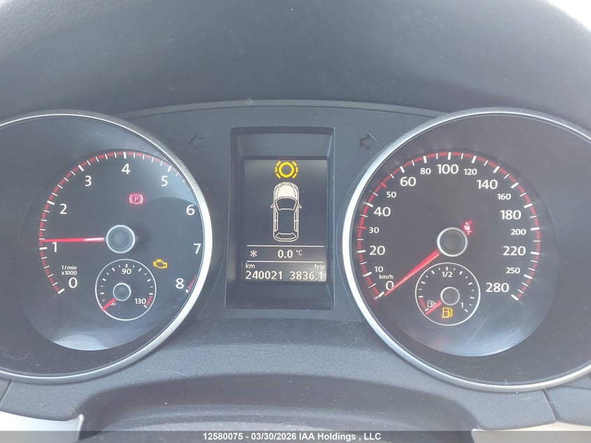 2013 Volkswagen Gti VIN: WVWGV7AJ6DW118279 Lot: 12580075