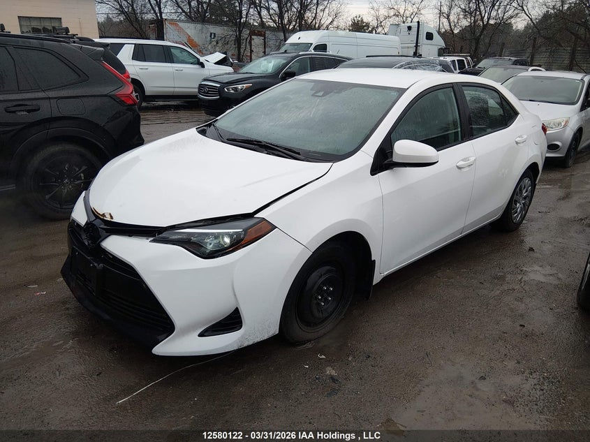 2019 TOYOTA COROLLA SEDAN 1.8L I-4 DOHC, VVT, 132HP