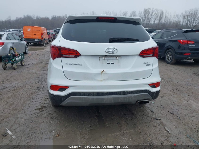 2017 Hyundai Santa Fe Sport 2.4 Se VIN: 5XYZUDLBXHG482174 Lot: 12580171