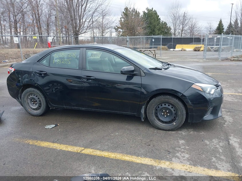 2015 Toyota Corolla VIN: 2T1BURHE5FC392375 Lot: 12580208