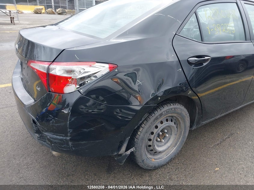 2015 Toyota Corolla VIN: 2T1BURHE5FC392375 Lot: 12580208