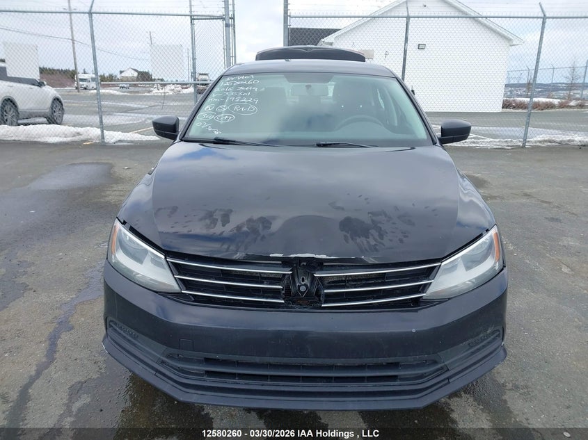 2016 Volkswagen Jetta S VIN: 3VW267AJ2GM335501 Lot: 12580260