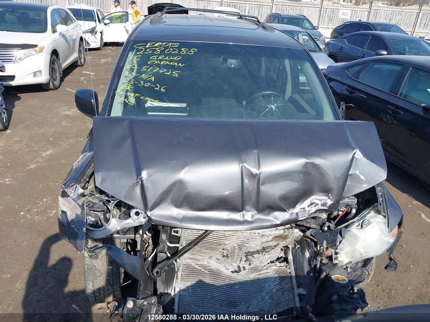 2015 Dodge Grand Caravan Se VIN: 2C4RDGBG1FR517725 Lot: 12580288