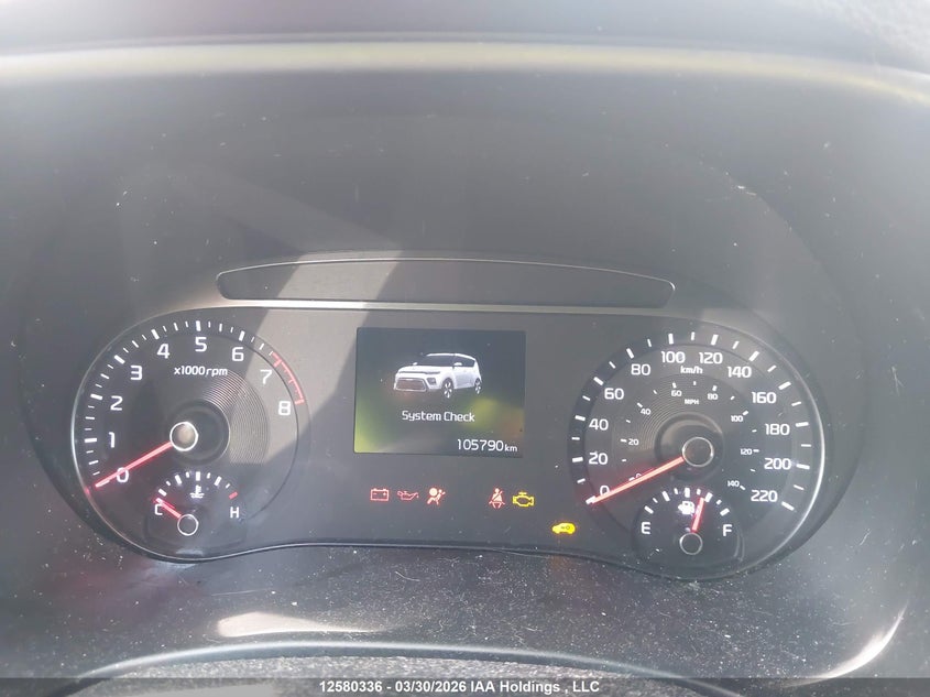 2020 Kia Soul Ex VIN: KNDJ33AU0L7121198 Lot: 12580336