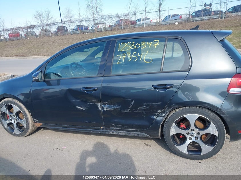 2011 Volkswagen Gti VIN: WVWHV7AJ8BW273546 Lot: 12580347