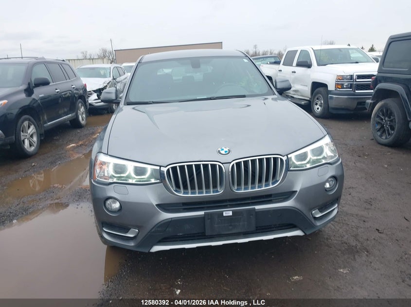 2017 BMW X3 xDrive28I VIN: 5UXWX9C31H0T22737 Lot: 12580392