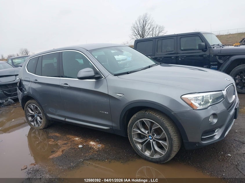 2017 BMW X3 xDrive28I VIN: 5UXWX9C31H0T22737 Lot: 12580392
