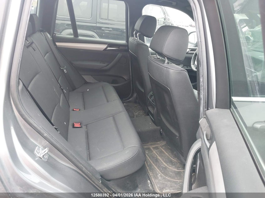 2017 BMW X3 xDrive28I VIN: 5UXWX9C31H0T22737 Lot: 12580392