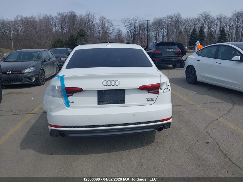 2017 Audi A4 VIN: WAUENAF49HN062631 Lot: 12580399