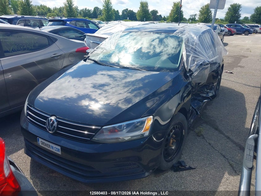 2016 Volkswagen Jetta, Лівий бік, IAAI, VIN 3VWD07AJ1GM402745 — фото 2