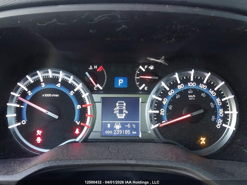 2015 Toyota 4Runner Sr5 V6 VIN: JTEBU5JR7F5260636 Lot: 12580432