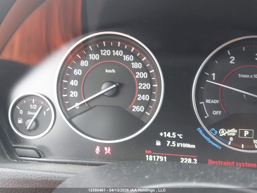 2017 BMW 328 D xDrive VIN: WBA8J1C33HA018524 Lot: 12580461