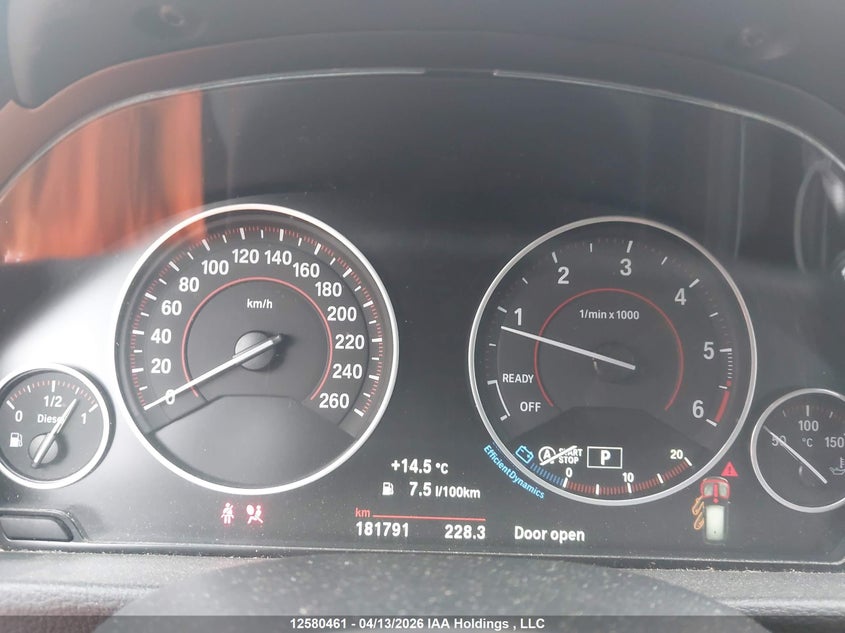 2017 BMW 328 D xDrive VIN: WBA8J1C33HA018524 Lot: 12580461