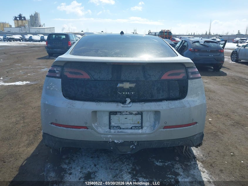 2012 Chevrolet Volt VIN: 1G1RA6E40CU122267 Lot: 12580522