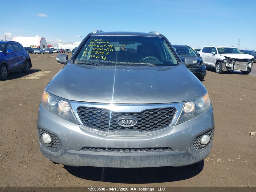 2011 Kia Sorento Lx V6 VIN: 5XYKTDA21BG078887 Lot: 12580538