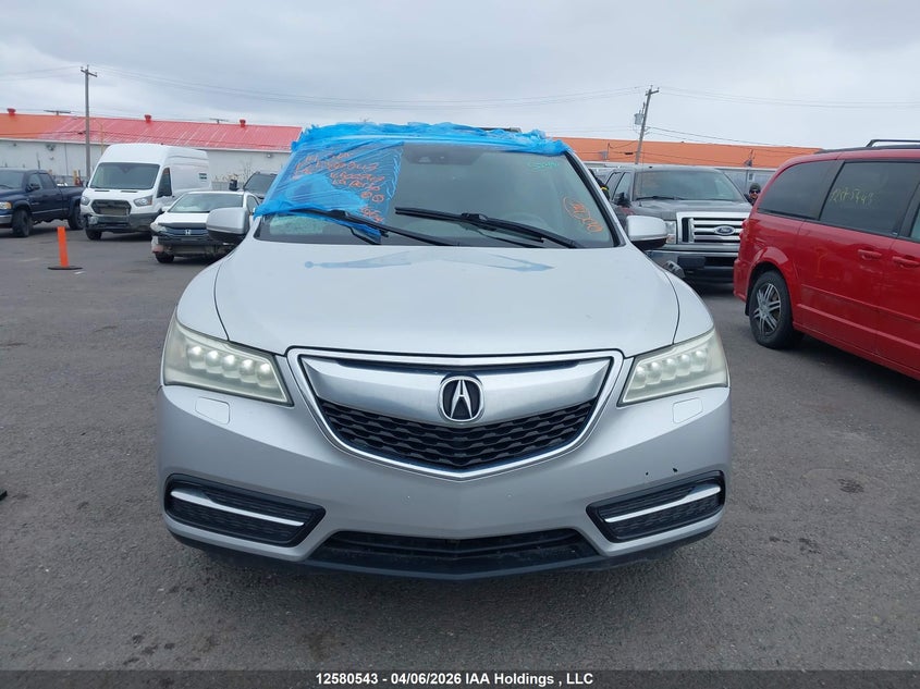 2014 Acura Mdx Technology VIN: 5FRYD4H45EB502743 Lot: 12580543