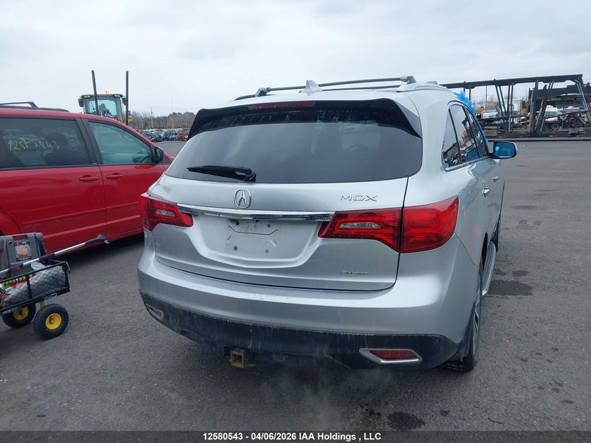 2014 Acura Mdx Technology VIN: 5FRYD4H45EB502743 Lot: 12580543