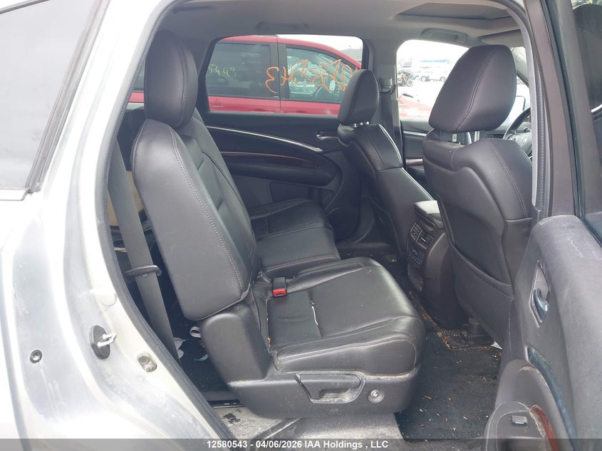 2014 Acura Mdx Technology VIN: 5FRYD4H45EB502743 Lot: 12580543