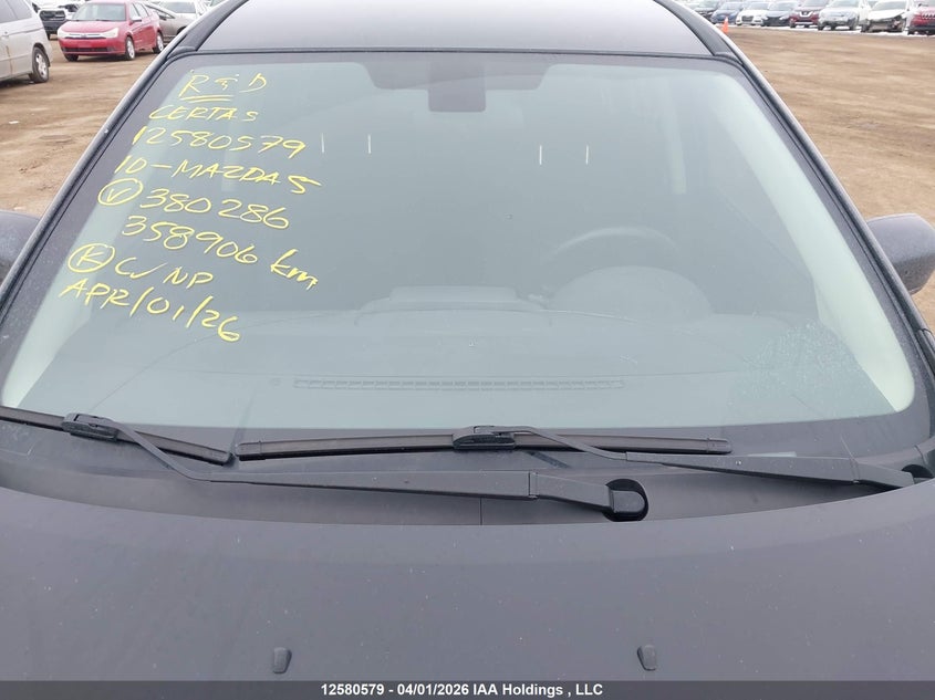 2010 Mazda 5 VIN: JM1CR2W3XA0380286 Lot: 12580579