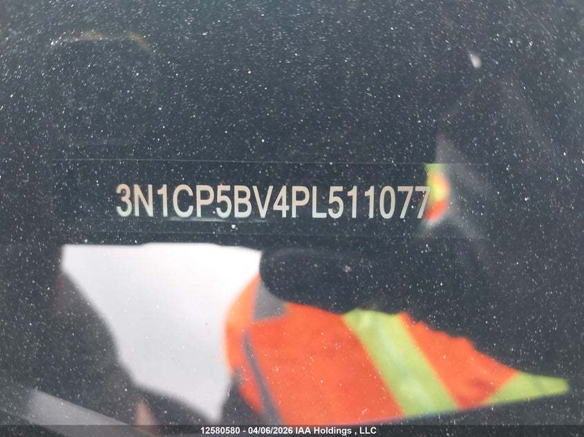 2023 Nissan Kicks VIN: 3N1CP5BV4PL511077 Lot: 12580580