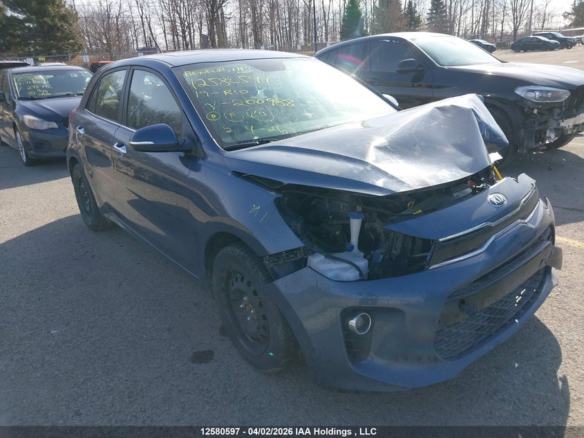 3KPA35AB7KE200988 2019 Kia Rio Ex/Ex Sport/Ex Tech Navi auction photo 1