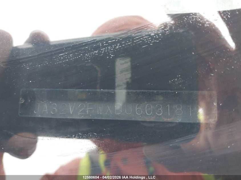 2013 Mitsubishi Lancer VIN: JA32V2FWXDU603181 Lot: 12580604