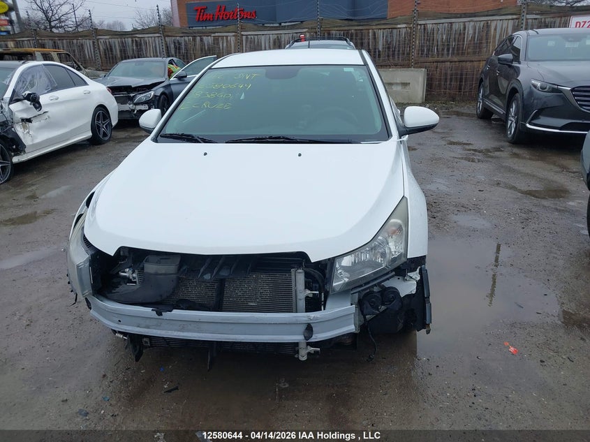 2012 Chevrolet Cruze Lt Turbo VIN: 1G1PF5SC3C7383860 Lot: 12580644