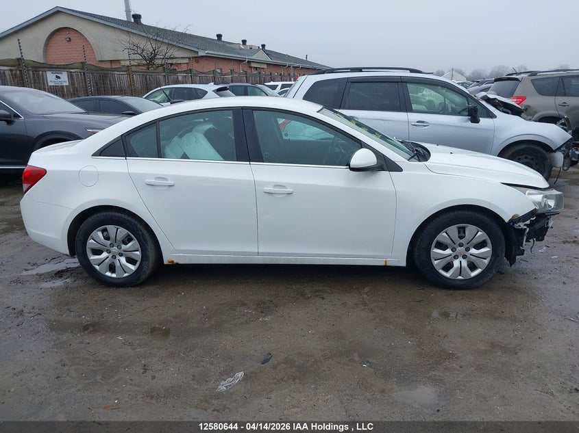 2012 Chevrolet Cruze Lt Turbo VIN: 1G1PF5SC3C7383860 Lot: 12580644