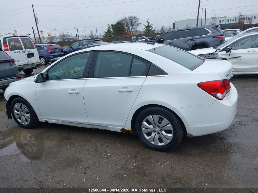 2012 Chevrolet Cruze Lt Turbo VIN: 1G1PF5SC3C7383860 Lot: 12580644