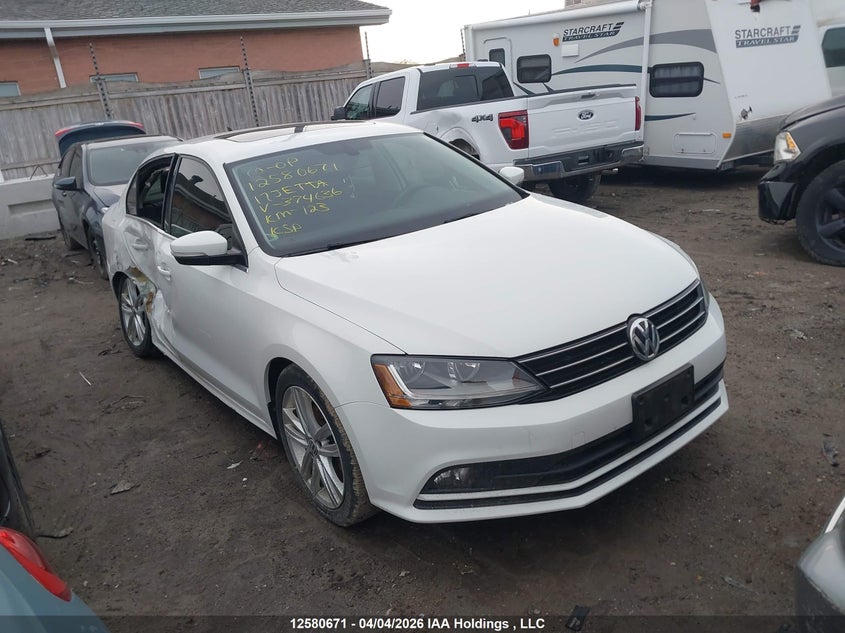2017 Volkswagen Jetta 1.8 Tsi Highline VIN: 3VWL17AJ5HM374636 Lot: 12580671