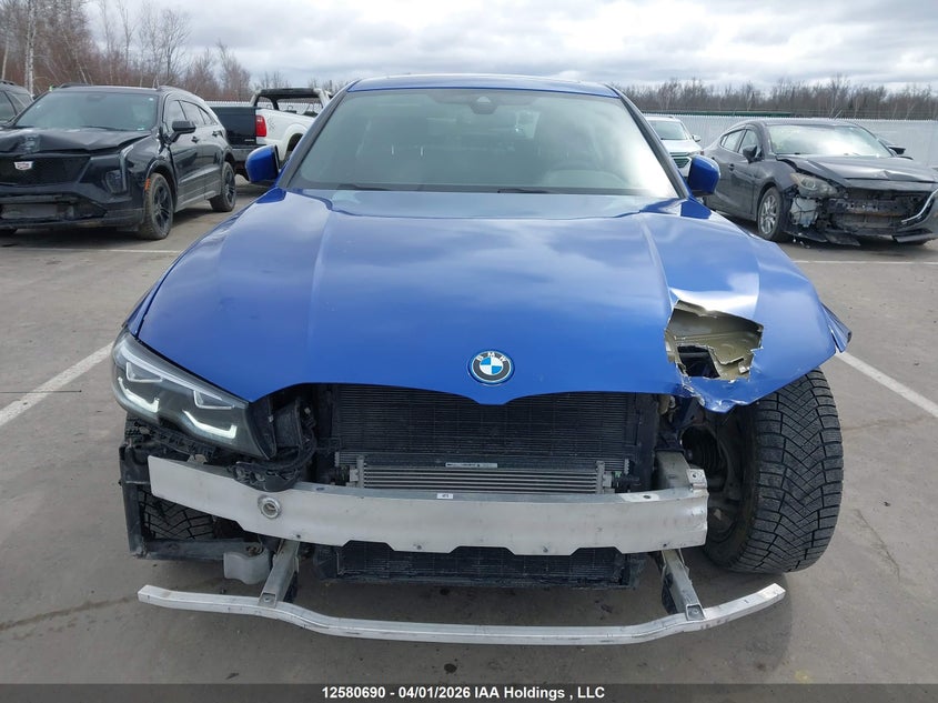 2022 BMW 330E xDrive VIN: WBA5P9C0XNFM78977 Lot: 12580690