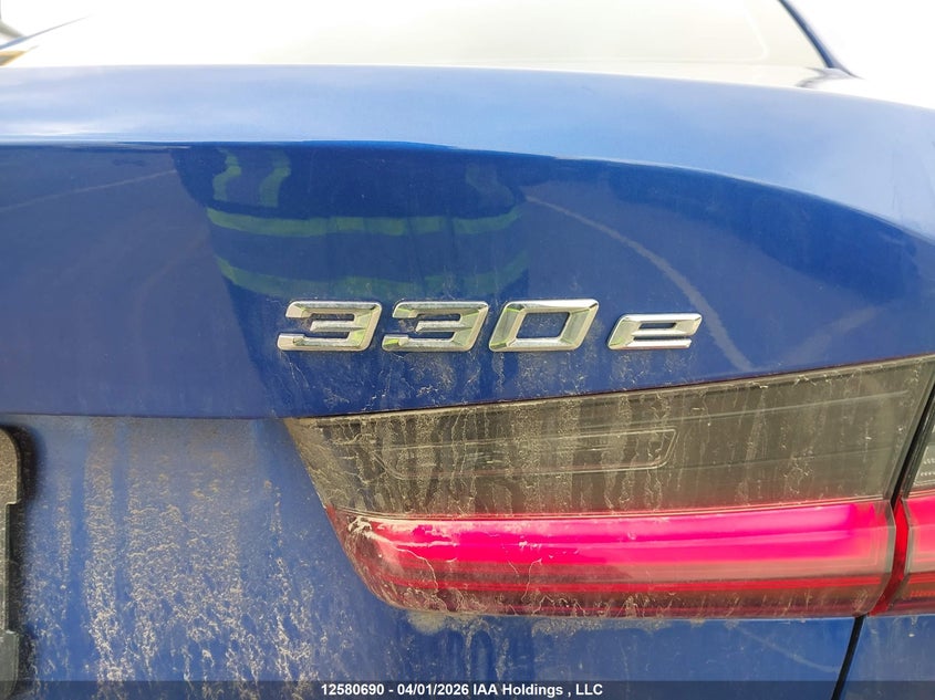 2022 BMW 330E xDrive VIN: WBA5P9C0XNFM78977 Lot: 12580690