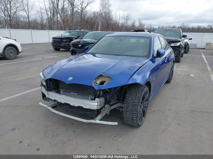 2022 BMW 330E xDrive VIN: WBA5P9C0XNFM78977 Lot: 12580690