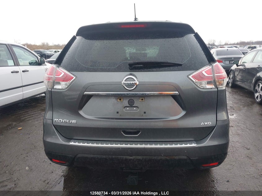 2016 Nissan Rogue VIN: 5N1AT2MV6GC775047 Lot: 12580734