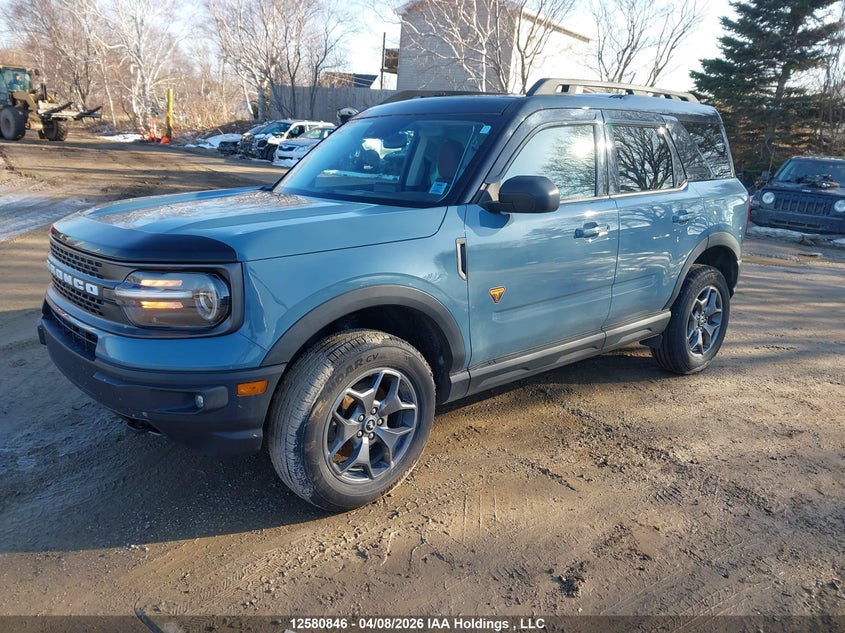 2021 FORD BRONCO SPORT BADLANDS - zdjęcie 2