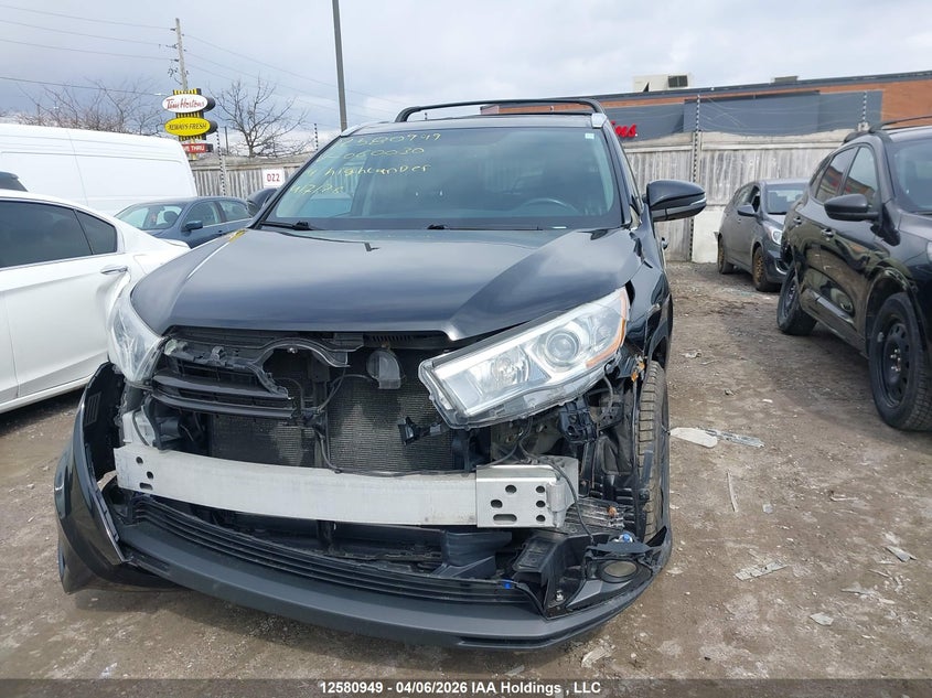 2014 Toyota Highlander Limited VIN: 5TDDKRFH8ES060030 Lot: 12580949
