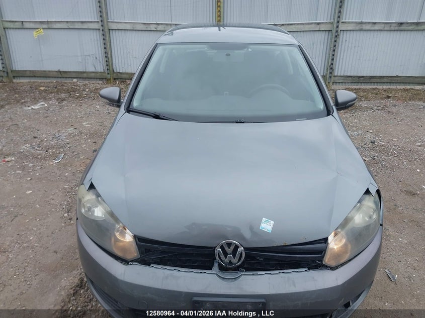 2010 Volkswagen Golf 2.5L Sportline/2.5L Trendline VIN: WVWBA7AJ3AW119018 Lot: 12580964