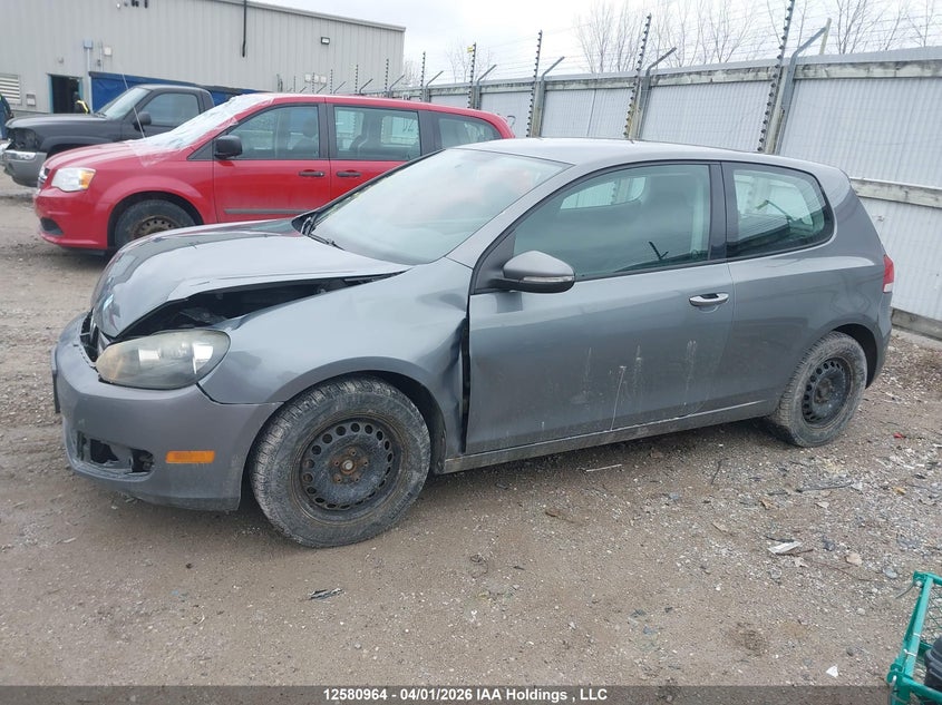2010 Volkswagen Golf 2.5L Sportline/2.5L Trendline VIN: WVWBA7AJ3AW119018 Lot: 12580964