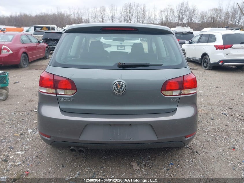 2010 Volkswagen Golf 2.5L Sportline/2.5L Trendline VIN: WVWBA7AJ3AW119018 Lot: 12580964